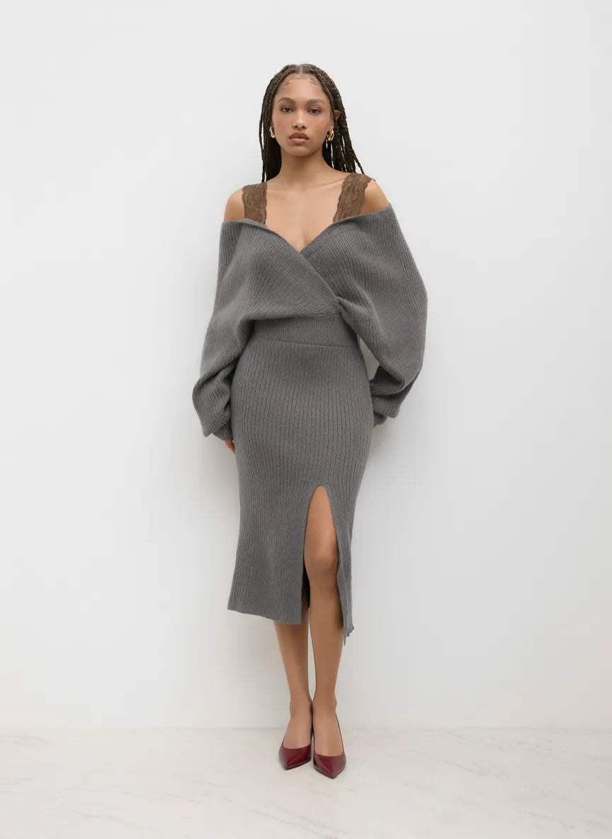 Shylo V-Neck Knit Elegance™