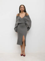 Shylo V-Neck Knit Elegance™