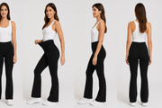 Luxe High-Waist Flare Leggings