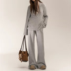 Retro Cable Knit Set – 1+1 Gratis