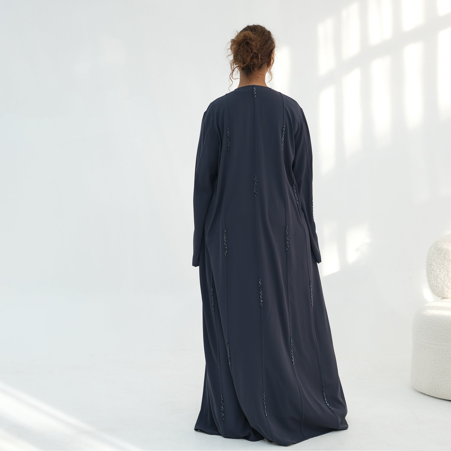 Beaded Long Cardigan – Signature Flow