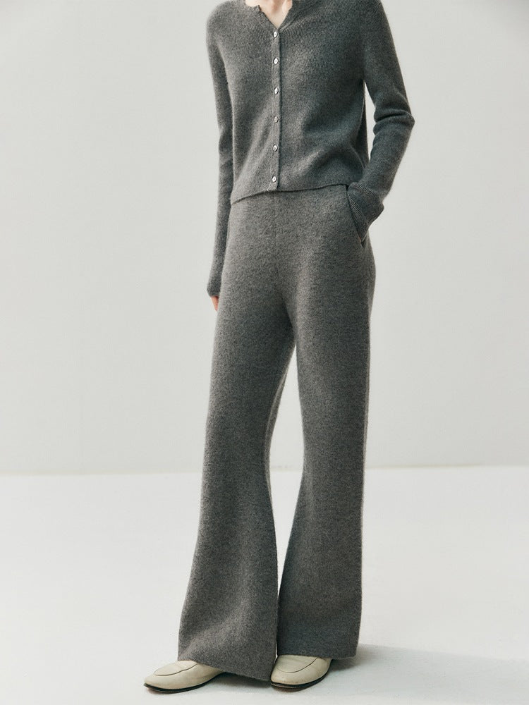 Sienna Cashmere Flared Pants