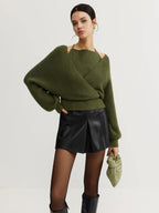 Shylo V-Neck Knit Elegance™