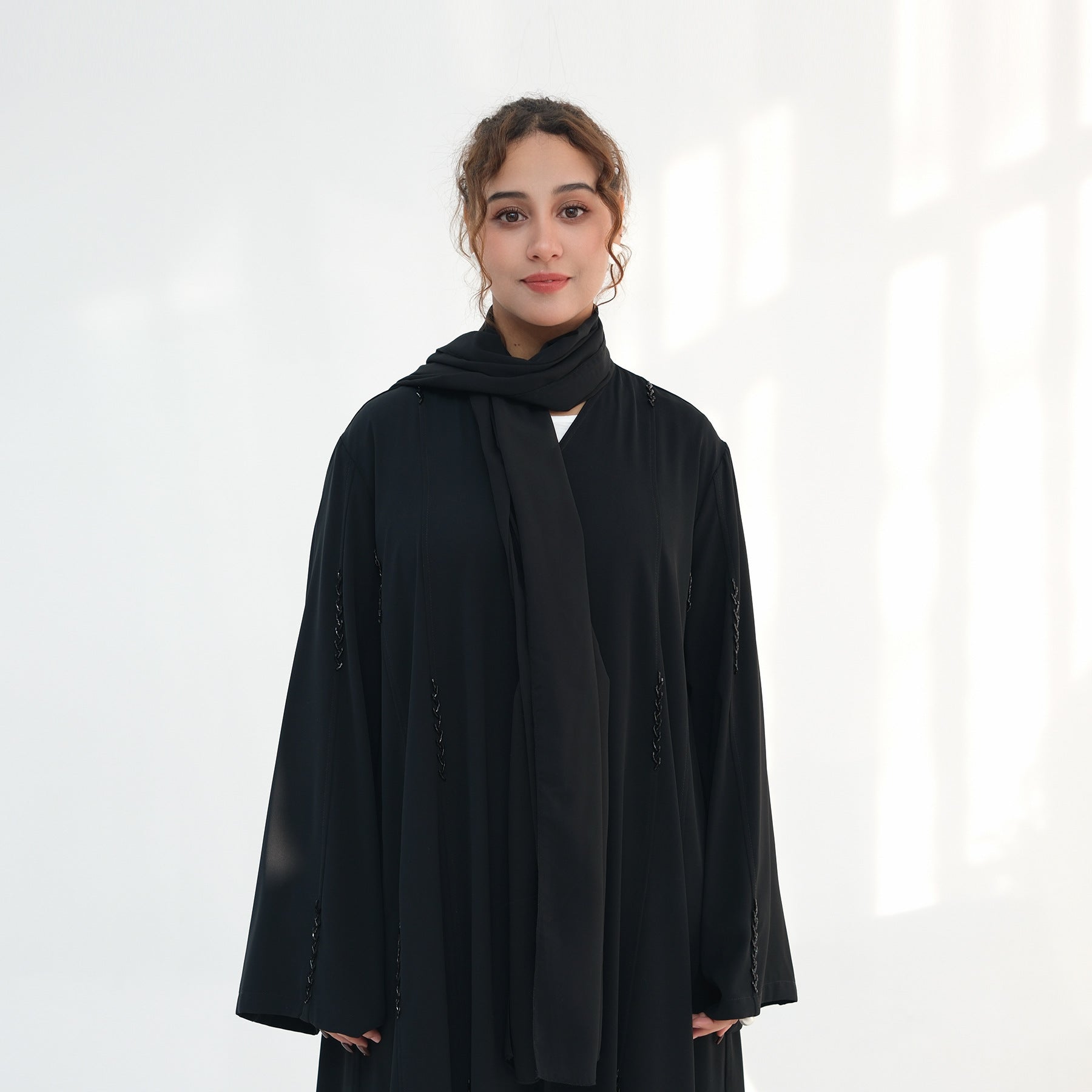 Beaded Long Cardigan – Signature Flow