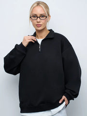 Nova Zip™ – Unisex Halfzip Sweater