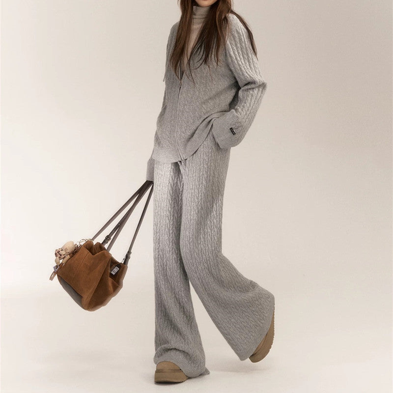 Retro Cable Knit Set – 1+1 Gratis