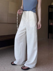 Elvaira™ Linnen Drape Broek