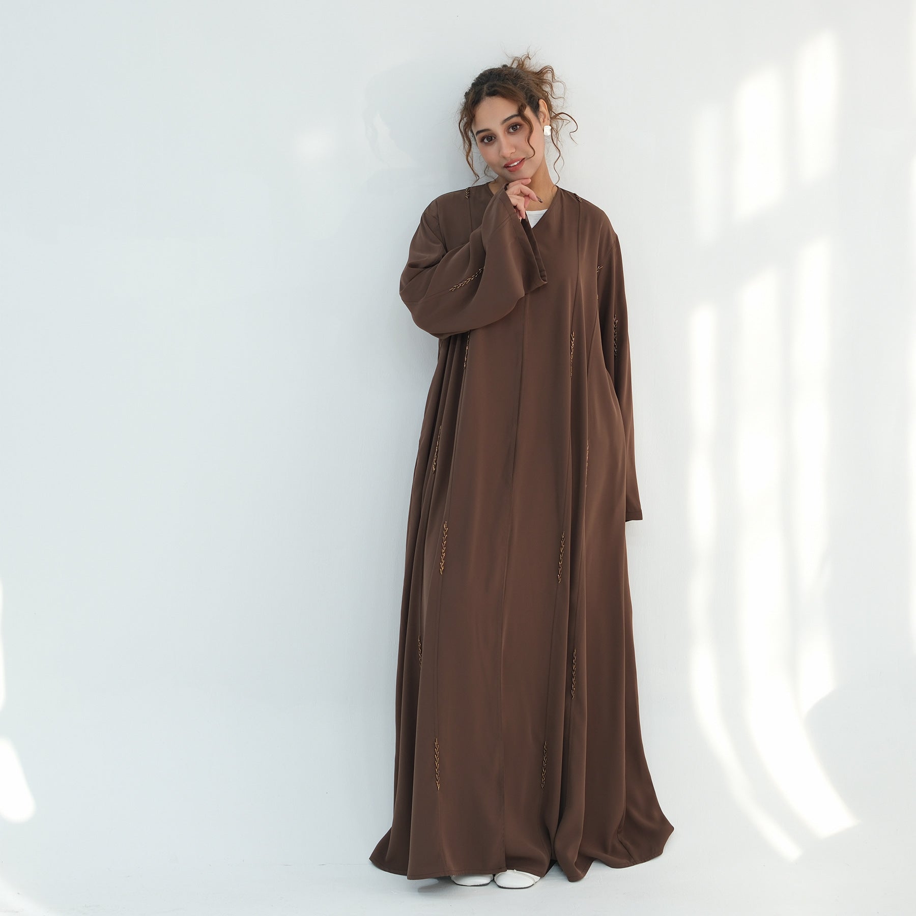 Beaded Long Cardigan – Signature Flow