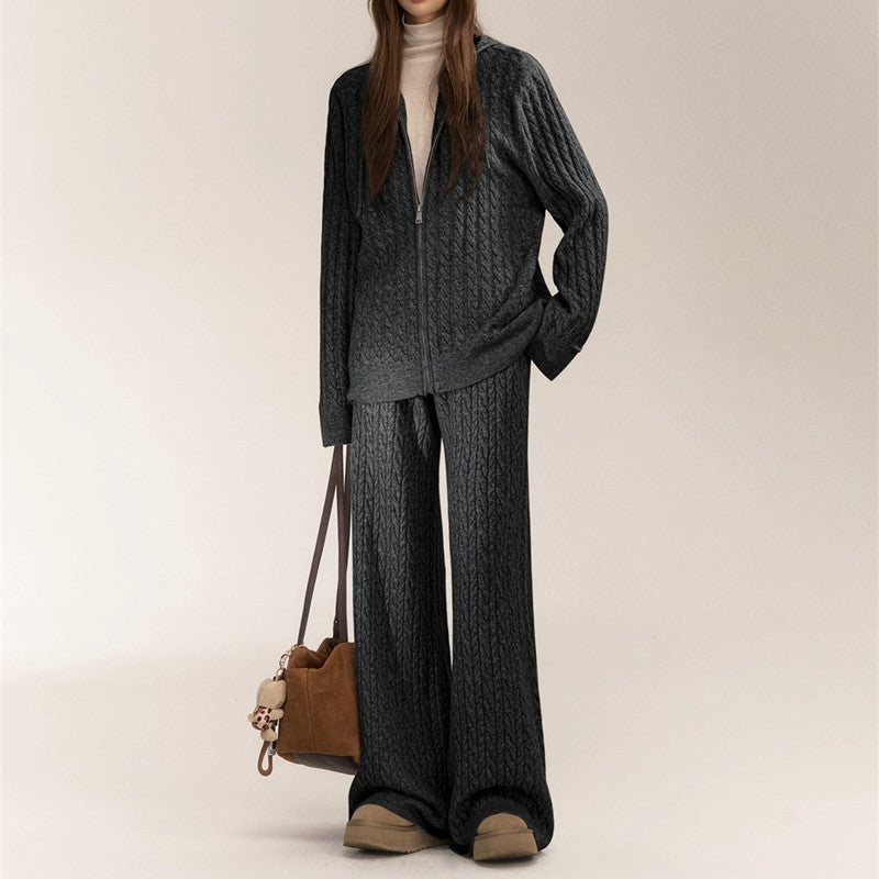 Retro Cable Knit Set – 1+1 Gratis