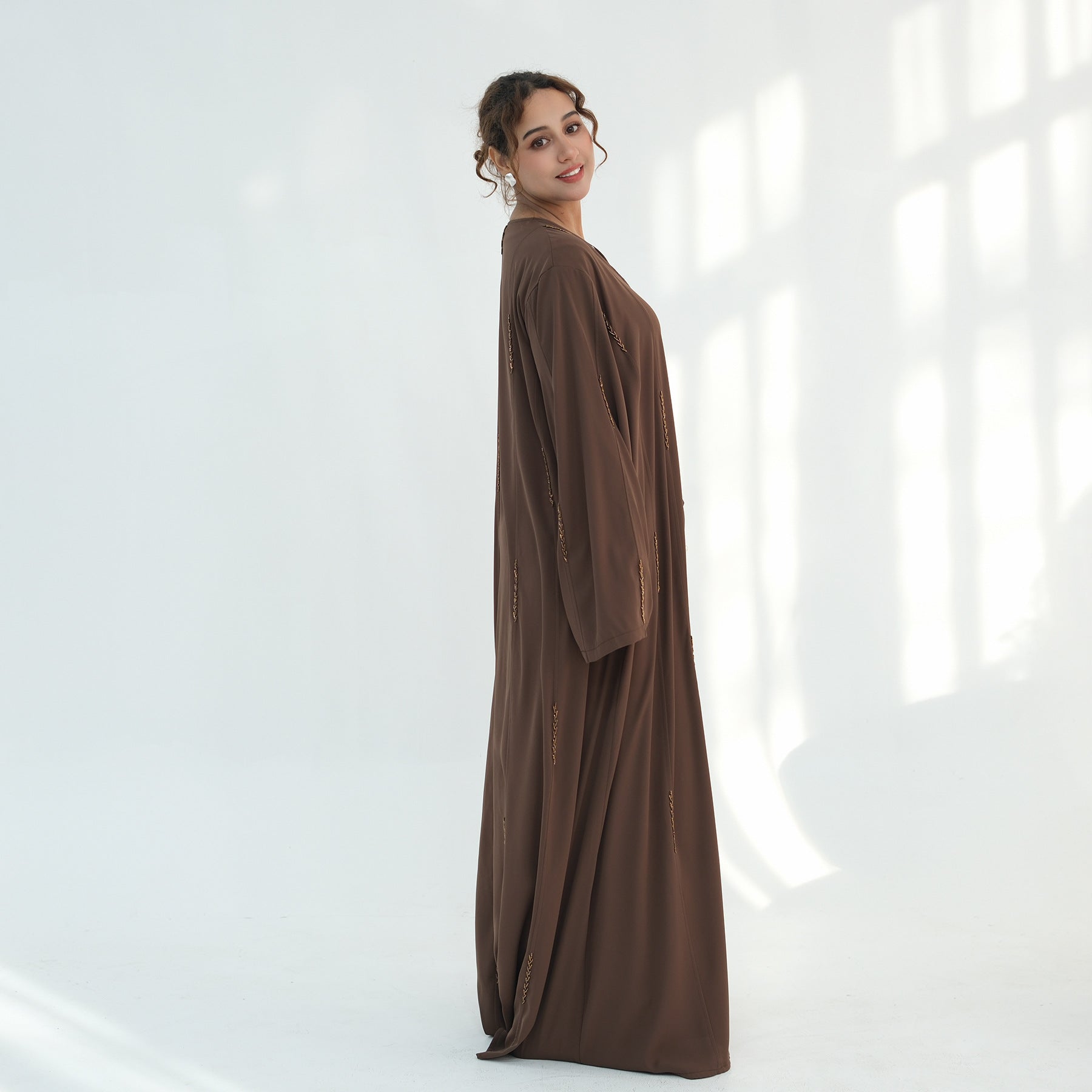 Beaded Long Cardigan – Signature Flow