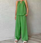 Linen Halter Set – 1+1 Gratis