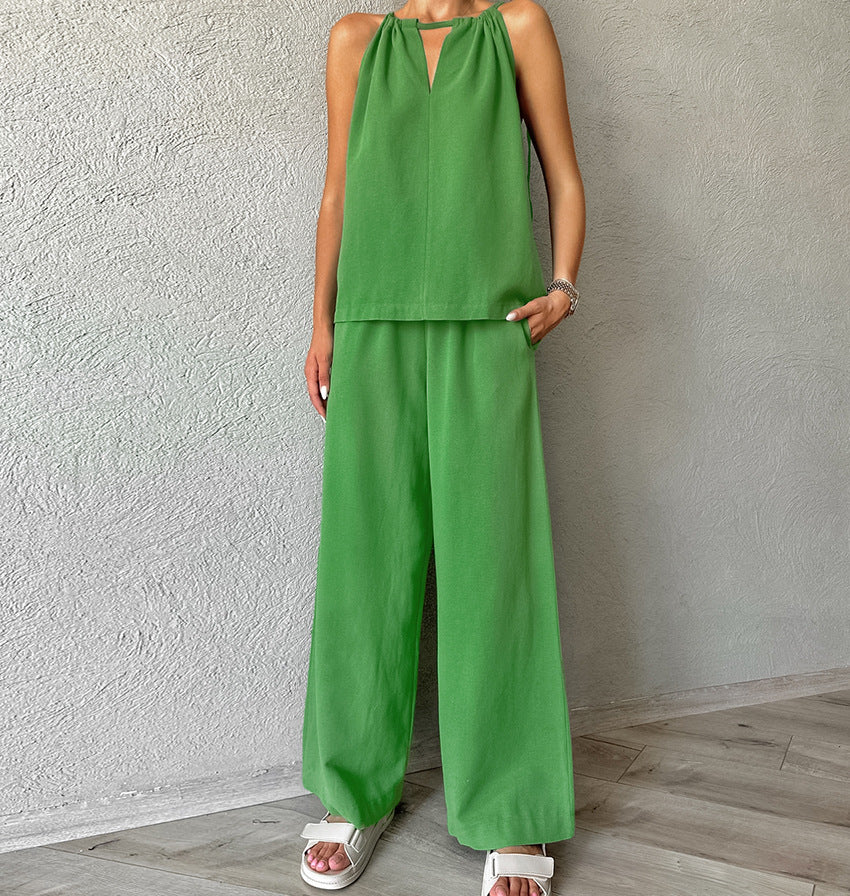 Linen Halter Set – 1+1 Gratis