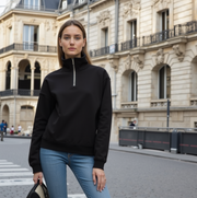 Nova Zip™ – Unisex Halfzip Sweater