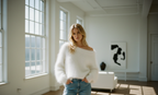 Shylo Softline Off-Shoulder Knit™