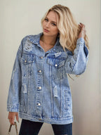 Distressed Denim Jacket™