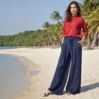 Elvaira™ Linnen Drape Broek